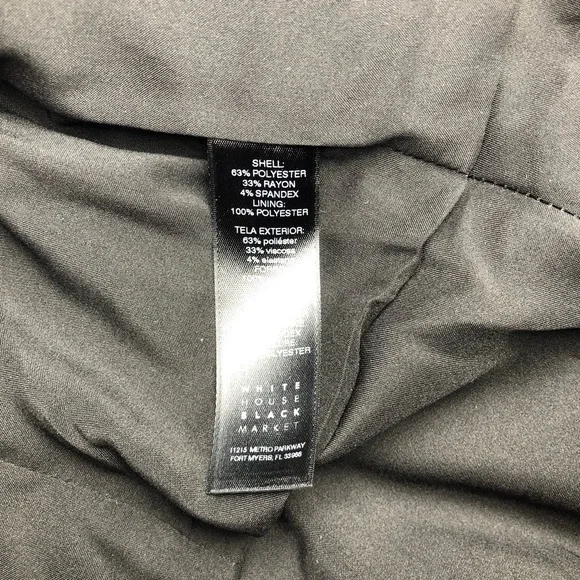 ⭐️NEW⭐️White House Black Market (WHBM) Peplum Bell Sleeve Jacket - Picture 7 of 8